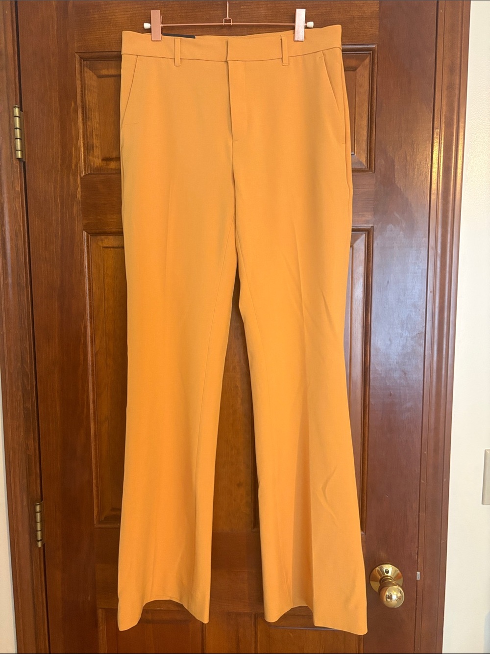 Banana Republic | Mustard Bootcut Dress Pants